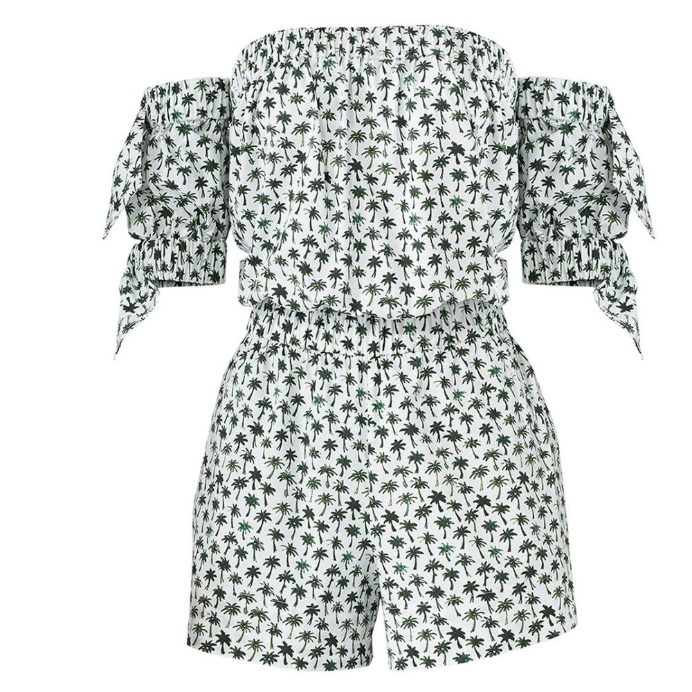 Milly size 0 palm tree Zoey romper